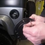 Pop and Lock Jeep Wrangler JK Locking Fuel Door Install